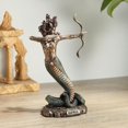 thumbnail image 3 of Veronese Design 6 1/8 Inch Furious Medusa Shooting Arrow Resin Sculpture Bronze Finish, 3 of 5
