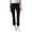 Black, variant on Women's Capri Yoga Pants High Rise Cropped Dress Pant for Travel, Lounge Office Business Casual
