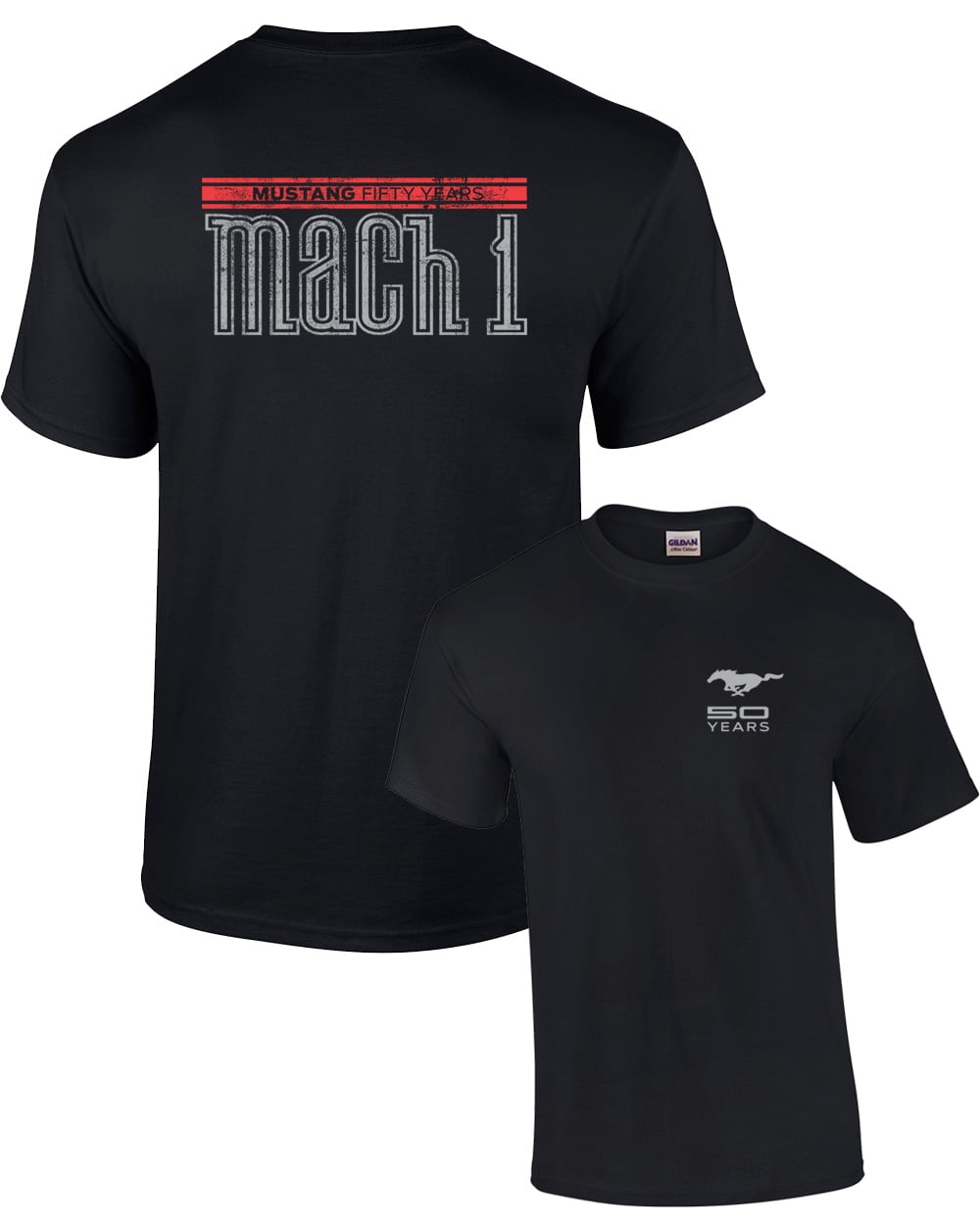 Camiseta Ford Mustang 50 Años Mach 1 Militar - Imagen 7 de 42