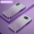 thumbnail image 2 of Pocox3 X3pro Luxury Glitter Gradient Plating Case For Xiaomi Mi Poco X3 Pro Nfc Gt 5g M3 M4 Women Silicone Shockproof Back Cover, 2 of 4