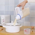 thumbnail image 3 of Rice Containers Airtight Large Capacity Plastic Clear Measuring Cup Rice Storage Bin for Kitchen, 3 of 11