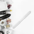 thumbnail image 3 of PENIKOKO 3Pcs Spring Loaded Toilet Paper Roller Replacement Rods White Plastic Compatible with Most Holders, 3 of 8