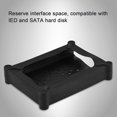 thumbnail image 3 of Funda protectora de silicona para disco duro HDD SSD de 3,5 pulgadas, color negro, 3 of 10
