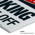 thumbnail image 5 of Danger No Smoking Turn Engine Off Sign, OSHA Danger Sign, 24x36 Corrugated Plastic, 5 of 7