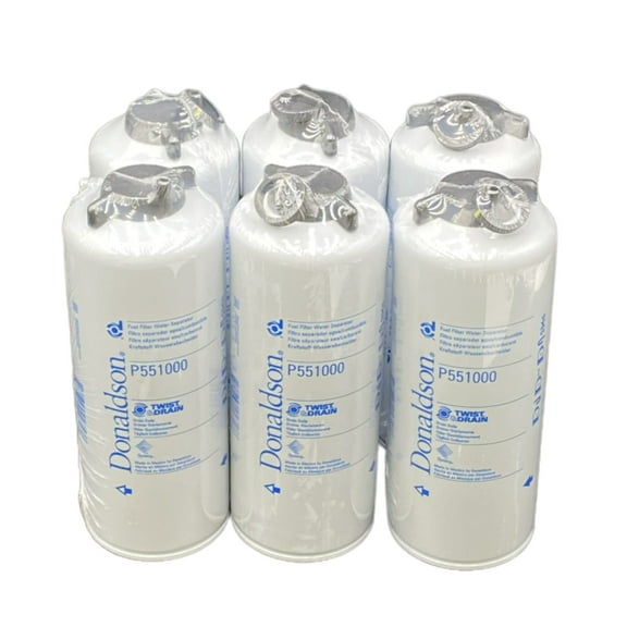 P551000 Donaldson Fuel/water Sep. Filter Replace Cummins 3329289, FS1000 Pack of 6