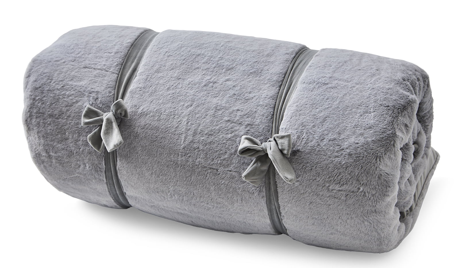 Better Homes & Gardens 75" x 33" Traditional Gray Polyester Floor Pillow