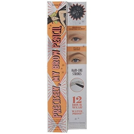 Benefit Precisely My Brow Pencil Ultra Fine Brow Defining, No. 4, Medium, 0.002 Ounce
