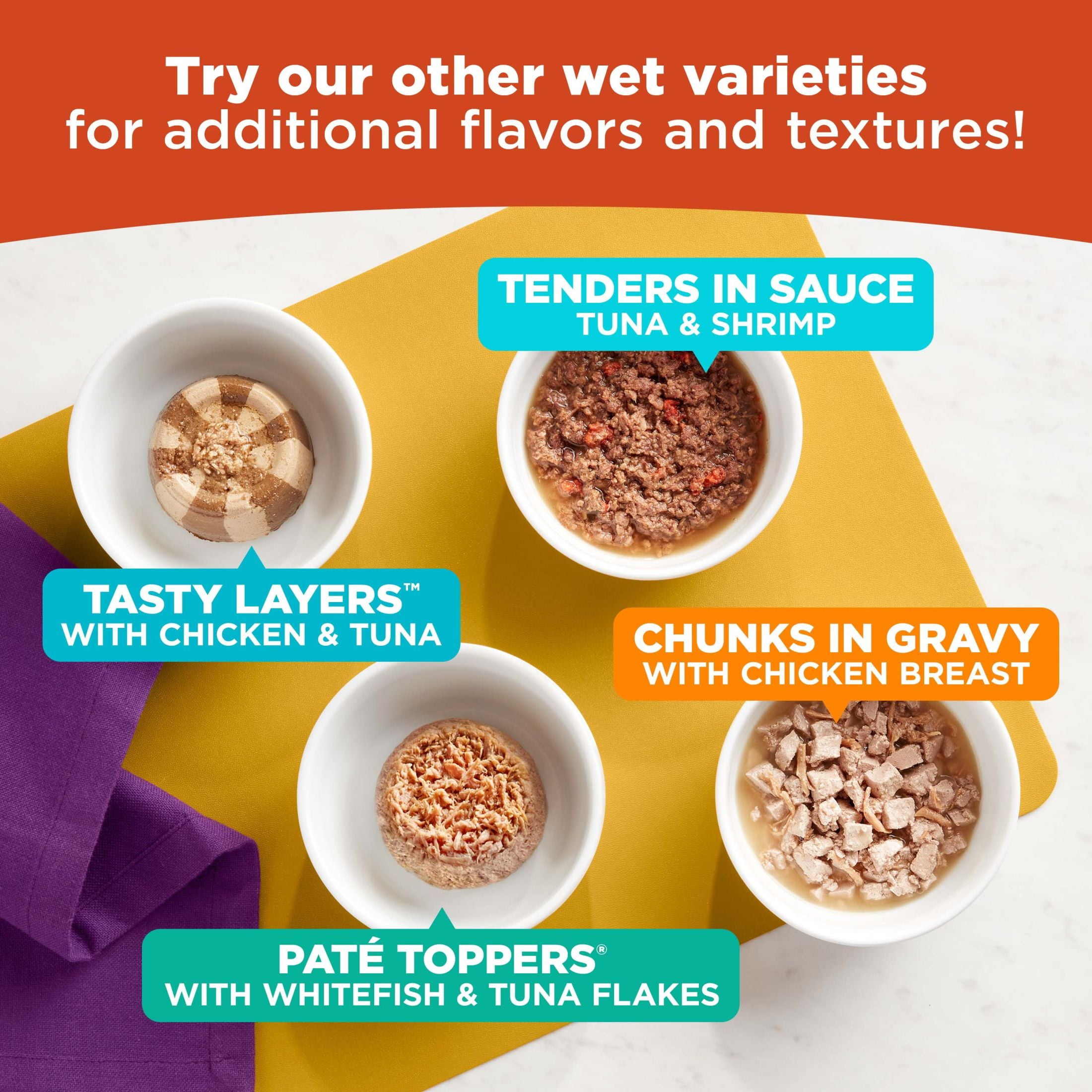 (12 pack) Meow Mix Pate in Gravy With Real Tuna & Salmon, Wet Cat Food, 2.75 oz Cup