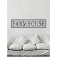 thumbnail image 3 of Marmont Hill Farmhouse Is Home White Wood Wall Art, 14" x 70", 3 of 5