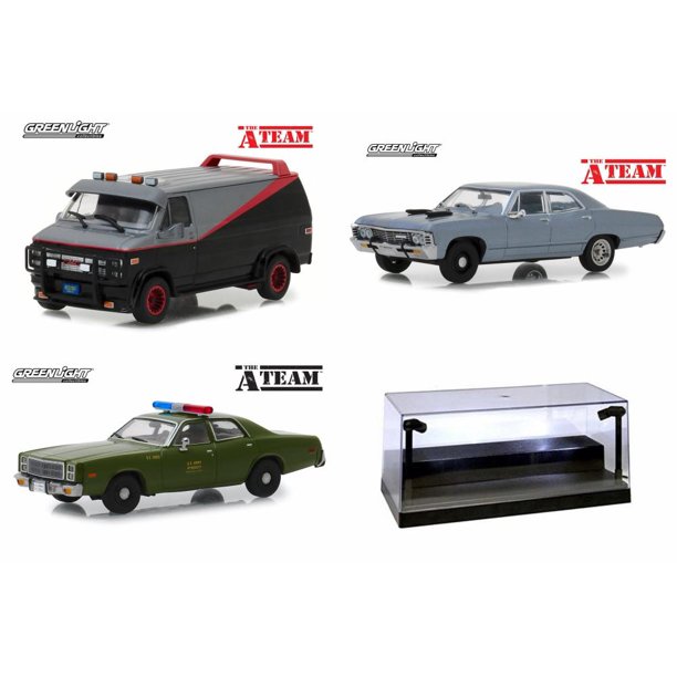 ATeam Diecast Toy Car Package Three 1/43 Scale Diecast Model Cars w