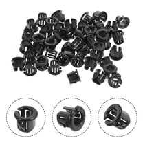 ULTNICE Wire Grommet Cable Protector Black PA66 50Pcs 0.23In Suitable Wire Diameter