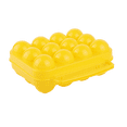 thumbnail image 2 of Coghlan's 12-Count Egg Holder - Lightweight Compact Camping & Travel Egg Storage Container, Carry Handle -Durable Plastic, 2 of 15