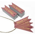 thumbnail image 3 of Inkdotpot Pack Of 50 Thank You For Celebrating With Us Bridal Shower Favor Paper Tags Craft Real Gold Foil Hang Tags, 3 of 6