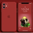 thumbnail image 2 of For IPhone 7Plus 8Plus 12 11 Pro Xs Max Mini Casing for Apple IPhone 12mini XS 11pro 12pro MAX Cases Candy Color Soft Liqiud Silicone Cases Phone Back Camera Lens Protector Shookproof Full Cover, 2 of 4
