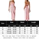 thumbnail image 2 of Vestido Vestido palabra de honor sin espalda con aberturas de satén Ygjytge para Mujer Rosa T S, 2 of 7