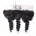 thumbnail image 4 of Ear To Ear 13x4 Lace Frontal Closure Straight Human Hair Extensions Virgin Brazilian Human Hair Lace Closure Invisible Natural Body Wave Curly Hair, 4 of 8