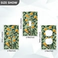 thumbnail image 7 of Yayeee Blank Wall Plate Cover 1-Gang 4.5"x2.7" Home Unused Decorative Outlet, Orange Tree, 7 of 7