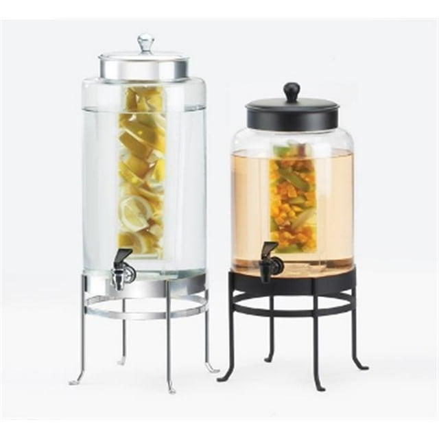 Cal Mil 1580-3INF-13 3 Gallon Soho Infusion Beverage Dispenser - Black
