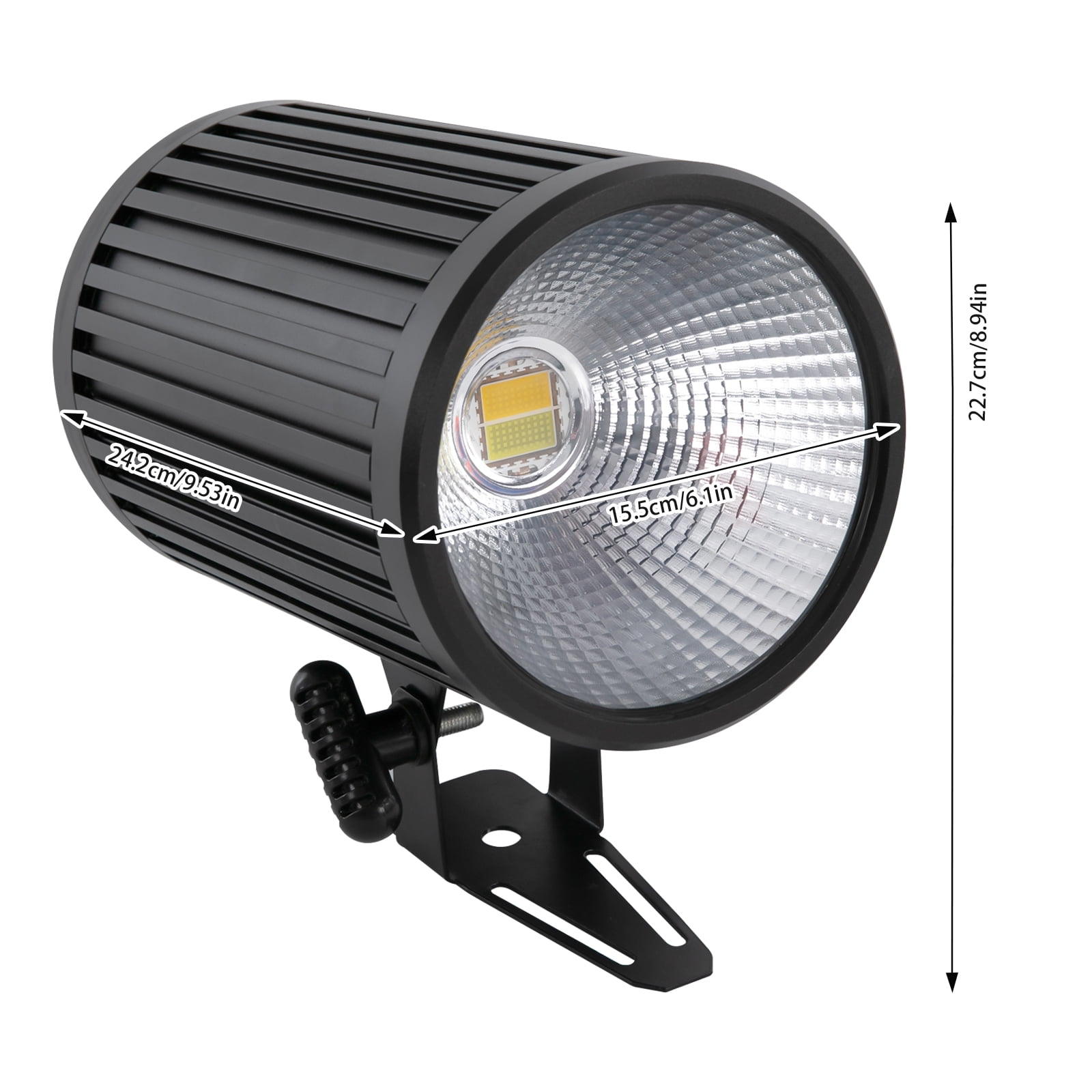 Wildnix Waterproof Outdoor Par Light with DMX and Master-Slave Control, Ideal for Stage Lighting and Events, 200W Power with Multi-Color Effects