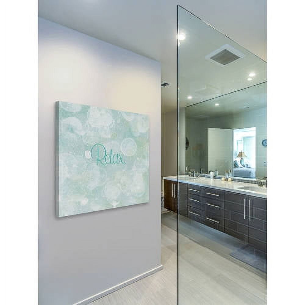 "Bubble Bath I" Painting Print on Wrapped Canvas