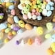 thumbnail image 4 of Decoraciones de Pascua, adornos de Pascua, regalos de Pascua, 100 piezas de huevos de Pascua, decoración, huevos festivos, colgante, huevos simulados, serie moteada, huevos de espuma., 4 of 6