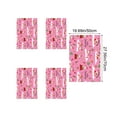 thumbnail image 2 of RKSTN Christmas Gift Wrapping Paper Funny And Fun Santa Claus Gift Wrapping Paper 5Pc Pink (Style 2), 2 of 5