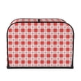 thumbnail image 2 of Pofeuu Checkered Christmas With Snowflakes Print Toaster Cover 4 Slice, Bread Dust Cover & Fingerprint Protection, Kitchen Small Appliance Covers(Toaster Cover), 2 of 7