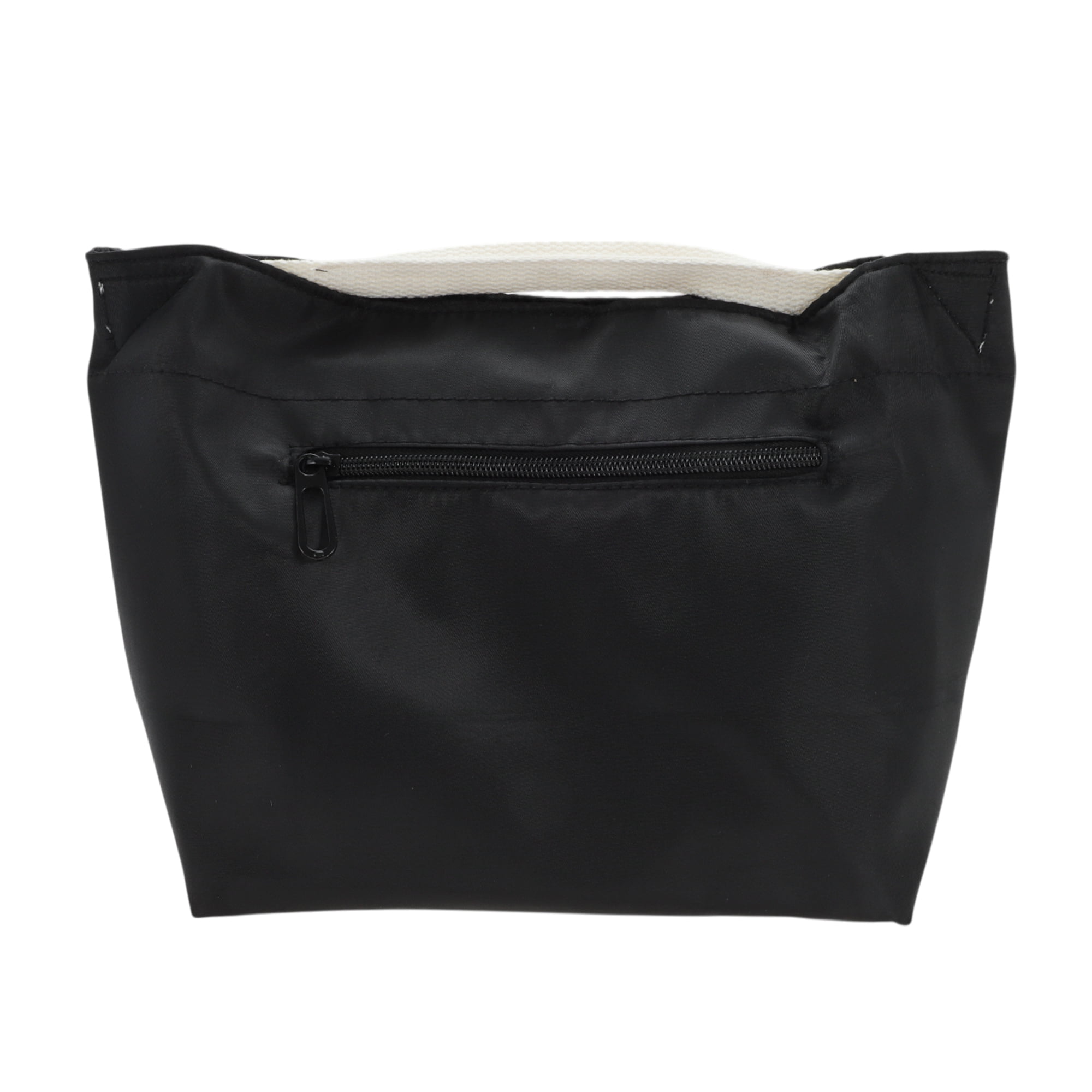 Unique Bargains Hand-held Lunch Bag 1 Pc Black