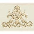 thumbnail image 3 of Authentic Hotel and Spa  Cream Turkish Cotton Scrollwork Embroidered Hand Towels (Set of 4), 3 of 3