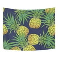 thumbnail image 2 of MYPOP Pineapple Tropical Fruits Tapestry Wall Hanging Decoration Home Decor Living Room Dorm 80x60 inches, 2 of 4