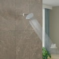thumbnail image 6 of Logmey 6 13/16-Inch Brushed Nickel Curved Bathroom Shower Arm Extender, 6 of 6