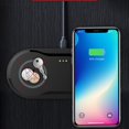thumbnail image 3 of Wireless Dual Charger Phone 10W Max Fast Charging Mat Wireless Charging Pad Smartphone Charger, 3 of 9