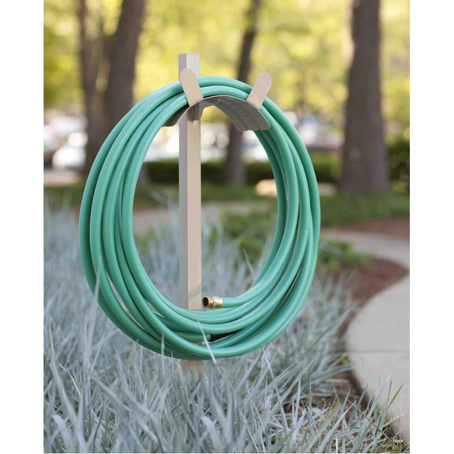 LIBERTY GARDEN Steel Freestanding Industrial Garden Water Hose