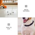 thumbnail image 3 of HINTRMENT 10pcs Puppy Training Bell Silver Metal Cat Collar Bell for Daily Use, 3 of 8