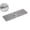Silver, variant on Faucet Mat for Kitchen Sink, Kitchen Sink Splash Guard, Outlet & Slope Upgraded Faucet Water Catcher Mat, 18" x 5.1" - Sink Sponge Holder for Kitchen, Bathroom