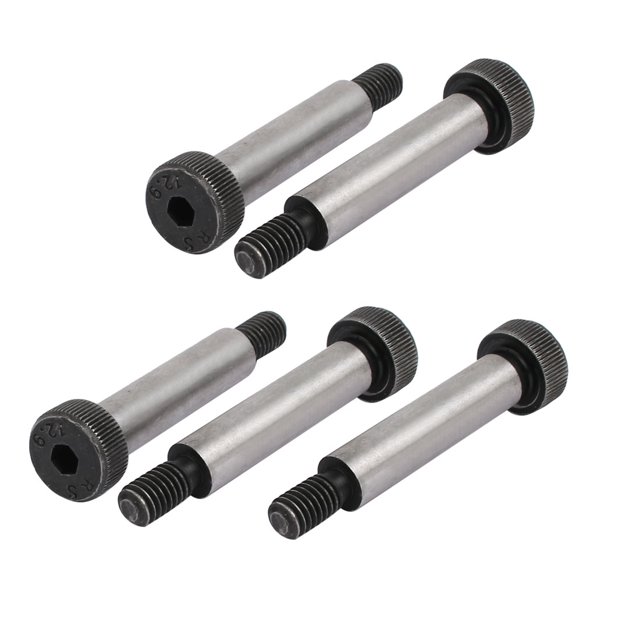 Unique Bargains 5pcs 40Cr Shoulder Bolt 8mm Shoulder Dia 35mm Shoulder Length M6x12mm Thread