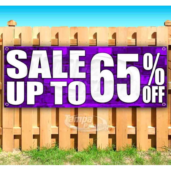 Sale Up To 65% Off 13 oz Vinyl Banner With Metal Grommets