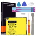 thumbnail image 1 of Batería para Tablet MAXBEAR 7800mAh 3.85V para Galaxy Tab A 10.1, 1 of 7
