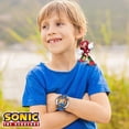 thumbnail image 2 of Reloj analógico Sonic The Hedgehog para niños, esfera colorida con Sonic, Tails y Knuckles, correa azul duradera, perfecto para jugadores jóvenes, 2 of 5