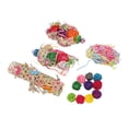 thumbnail image 3 of Bird Shredding Toy, Corlorful  Foraging Toy Safe  For Cockatiels, 3 of 8