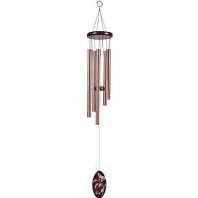 Sunset Vista Designs Bronze Classic Wind Chime with Butterfly, Small