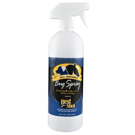 Best Shot All Natural Bug Spray - 32 oz Natural Bug