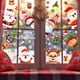 thumbnail image 2 of DIY Navidad Windows Pegatinas Corona Copos de nieve Papá Noel Árbol de Navidad Pared Ventana Se aferra Puerta Mural Calcomanías Pegatina estática para escaparate Decoraciones de fiesta de invierno kaili Sencillez, 2 of 5
