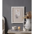 thumbnail image 6 of SOFE 16x13 Inches White Linen Bulletin Board with Dual Hooks - Wood Framed Wall Mount Pin Board & Memo Display Organizer for Kitchen, Office, Bedroom Decor, 6 of 6