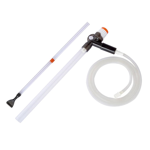 Absorbedor De Agua Del Tanque Tubo Transparente Duradero Limpiador De Agua Del Tanque Manos Libres Ajustable Minnieouse EL010421-00