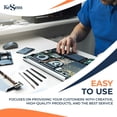 thumbnail image 2 of 8pcs Spudger Pry Opening Tool Kit, Plastic & Metal Prying Open Tools for iPhone, Laptop, iPad, Cell Phone, MacBook, Tablet, Computer, Electronics Repair, 2 of 3