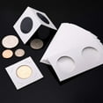 thumbnail image 4 of Favourde 300 Pieces Cardboard Coin Holder Flip Mega Assortment, 2 by 2 Inch for Coin Collection (6 Sizes), 4 of 4