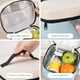 thumbnail image 4 of Bolsa Térmica para Almuerzo Xyp241220003 | Bolsa Térmica Impermeable de Doble Capa | Gran Capacidad (18 X 18 X 15 Cm) | Doble Compartimento para Fiambreras Bento, Botellas de Leche | Portátil para El, 4 of 6