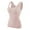 Pink, variant on Augper Shapewear Camisoles With Built in Bra Tummy Control Compression Tank Tops for Women Body Shaper Padded Tanks