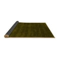 thumbnail image 2 of Ahgly Company Indoor Rectangle Abstract Yellow Contemporary Area Rugs, 2' x 4', 2 of 4